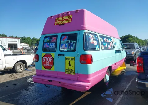 1996 Dodge Ram Van B3500 из США, поврежденный, VIN 2B7KB31Z0TK153403